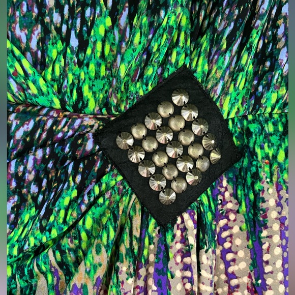 TIANA B.. PL multi-colored midi dress - Picture 5 of 8